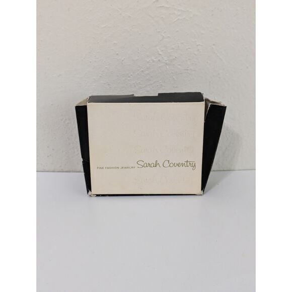 Coventry Teardrop‎ Brooch Gray Cabochon Signed Vintage - Picture 2 of 7